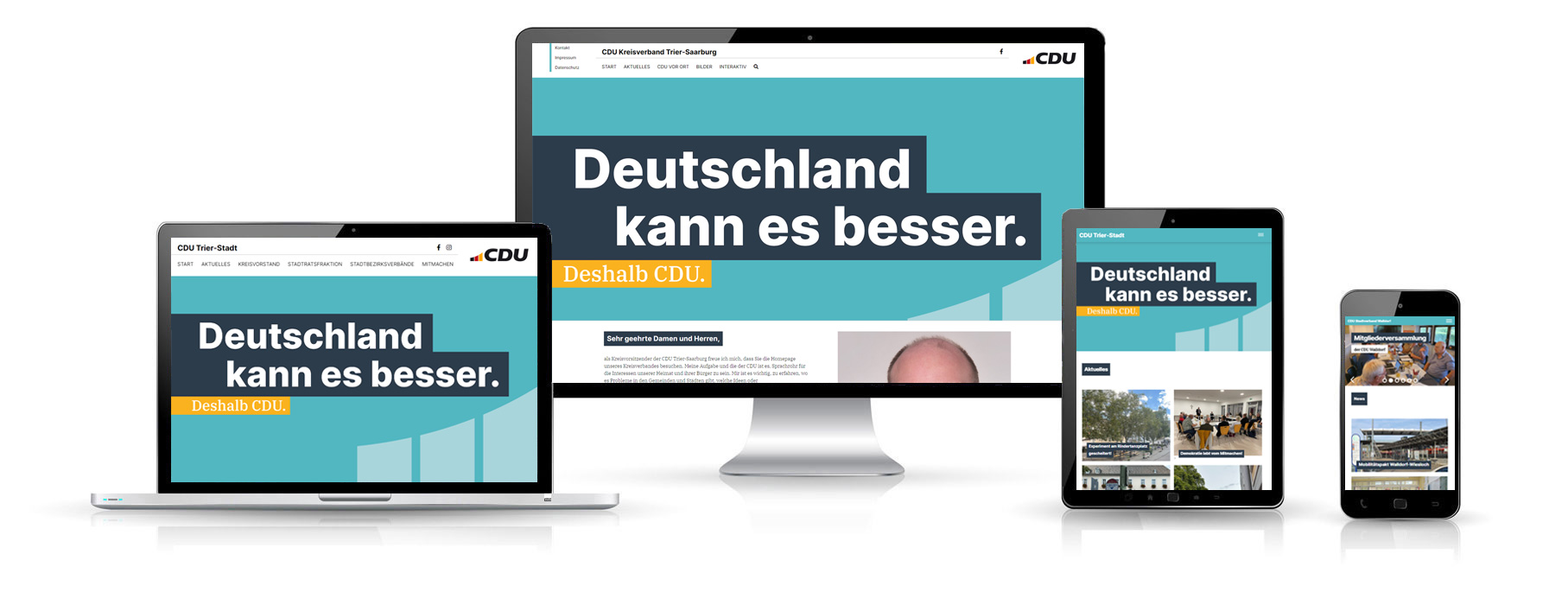 Responsive Templates stehen für Sie bereit!